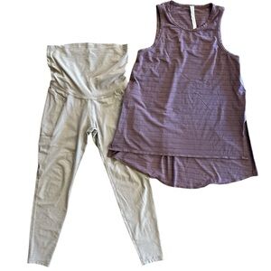 Lululemon & Beyond Yoga Maternity Yoga Set